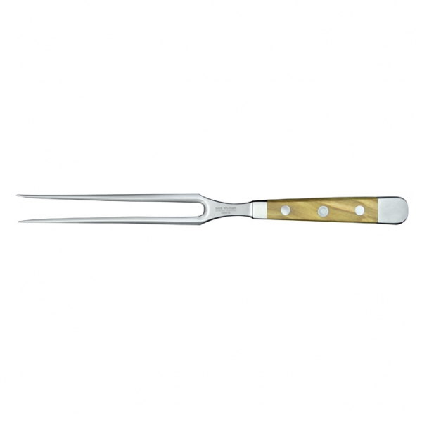 The GÜDE ALPHA OLIVE Large Meat Fork 18cm 169g