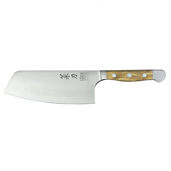 The GÜDE ALPHA OLIVE Chai Dao Chef's Knife 16cm 220g