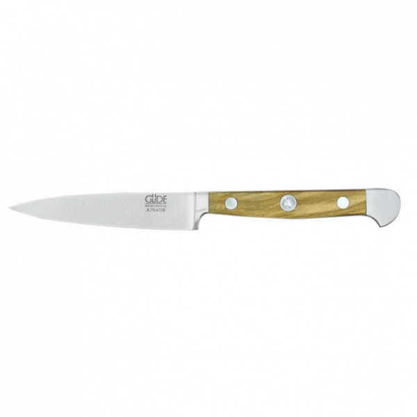 The GÜDE ALPHA OLIVE Medium Chef's Paring Knife 10cm 60g