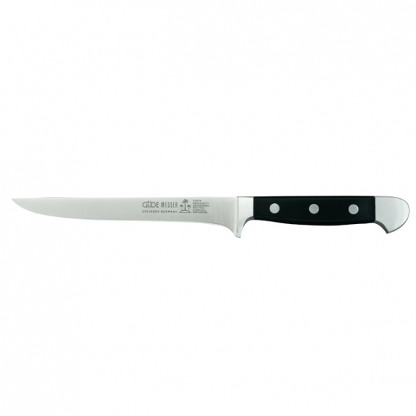 The GÜDE ALPHA Large Boning Knife 16cm 169g