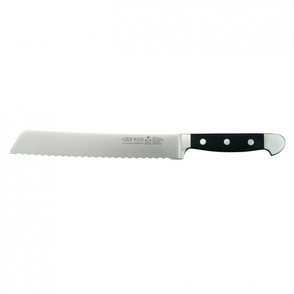 The GÜDE ALPHA Bread Knife 21cm 204g