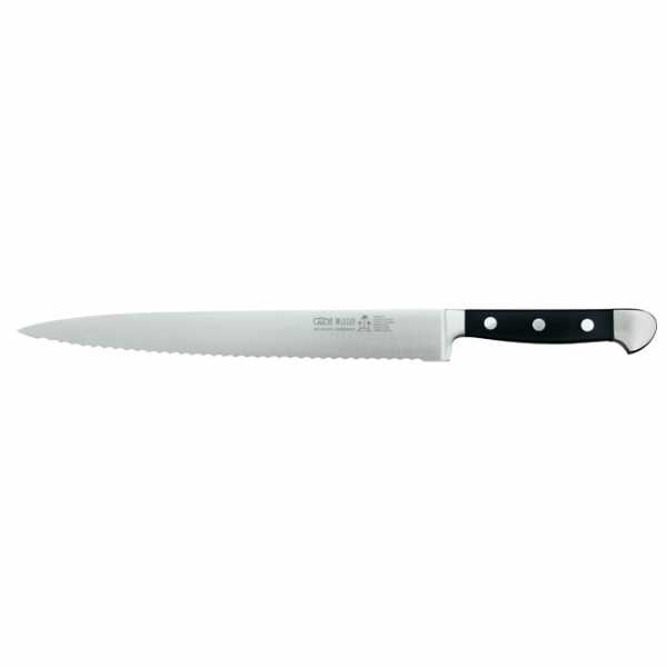 The GÜDE ALPHA Roastbeef Knife 26cm 195g