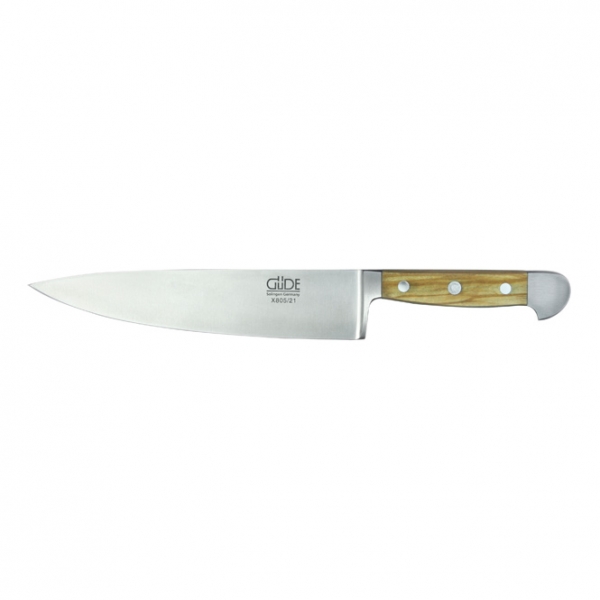 The GÜDE ALPHA OLIVE Large Chef's Knife 26cm 335g